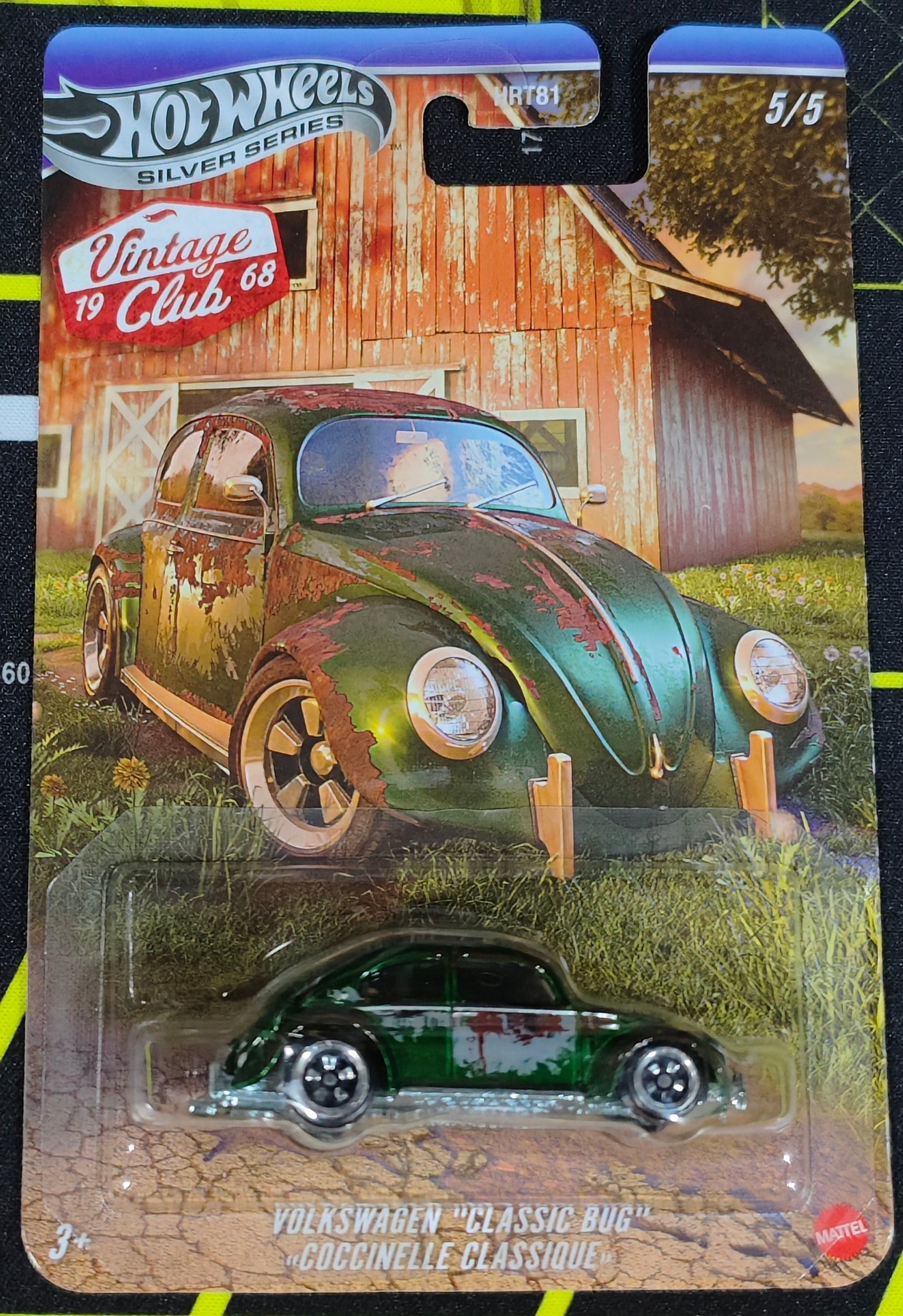 1968 Vintage Club Volkswagen Classic Bug Coccinele Classique front view