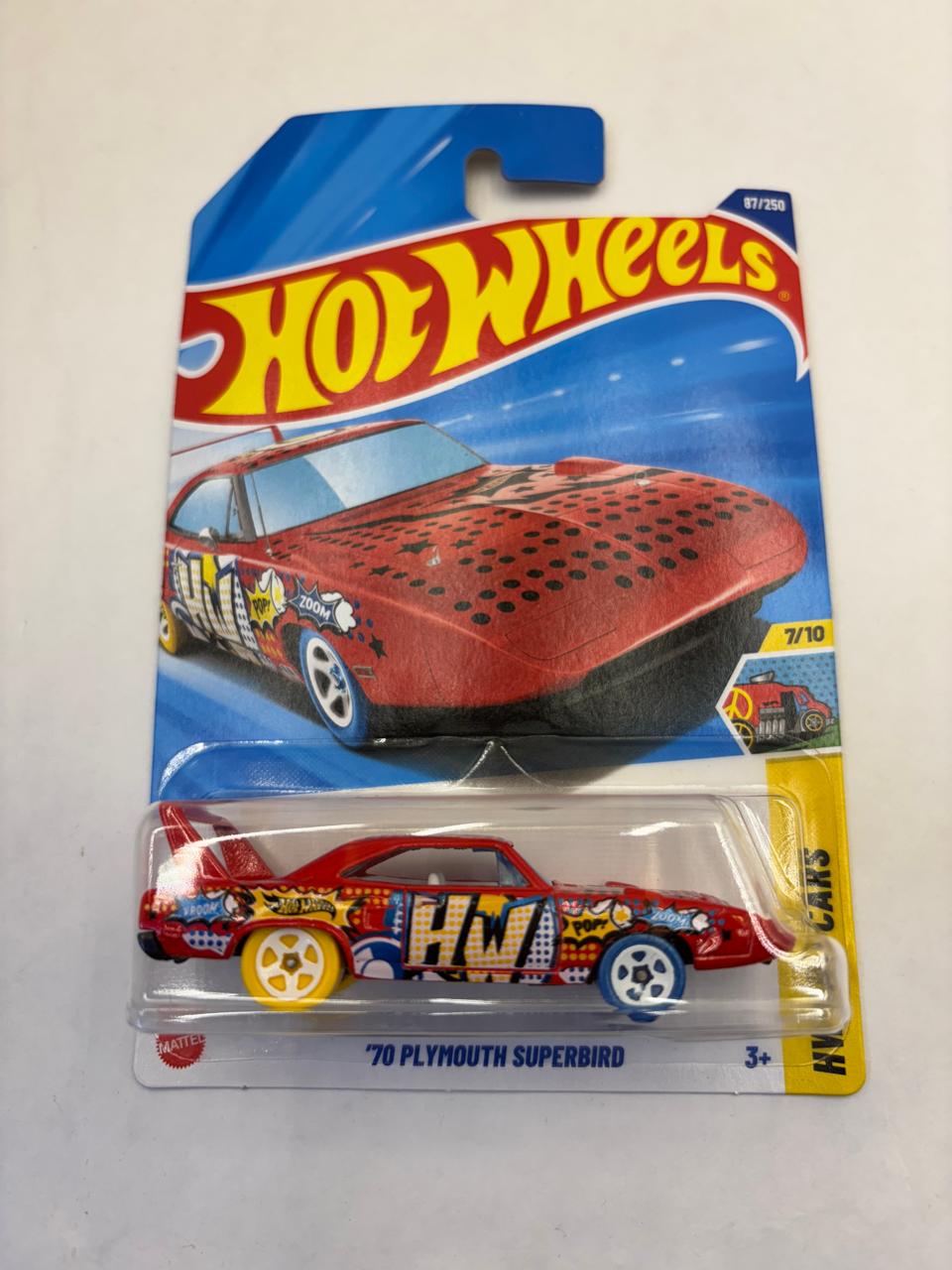 HotWheels 2024 HW Art Cars – '70 Plymouth Superbrid (Mainline)