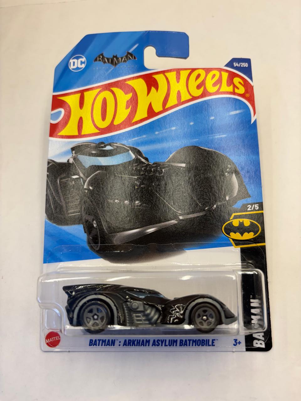 HotWheels 2010 Batman – Batman Arkham Asylum Batmobile (Mainline).