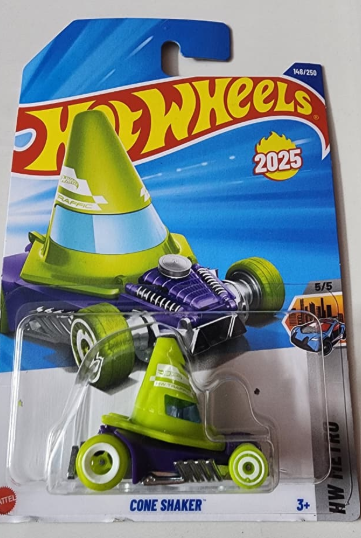 Hot Wheels – Cone Shaker (Green)