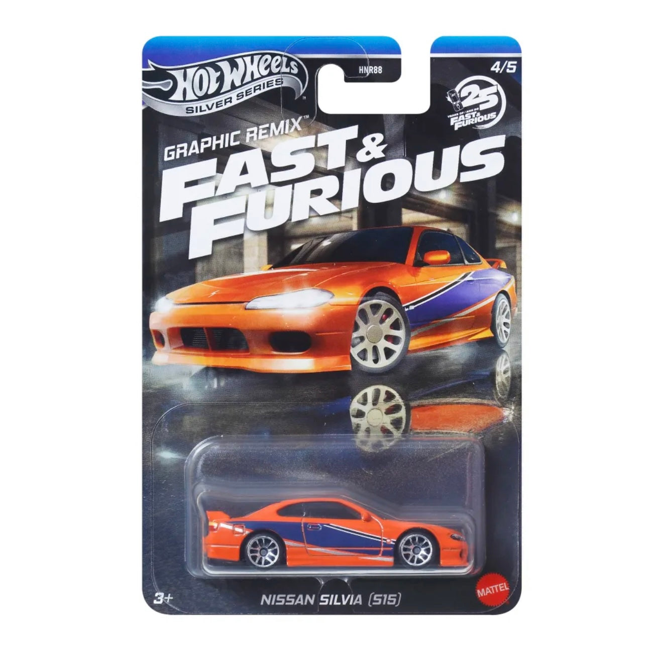 Hot Wheels Premium - Fast & Furious Graphic Remix (2025) - Nissan Silvia S15