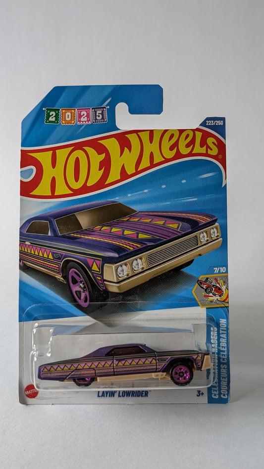 Hot Wheels toy car in packaging on a white background