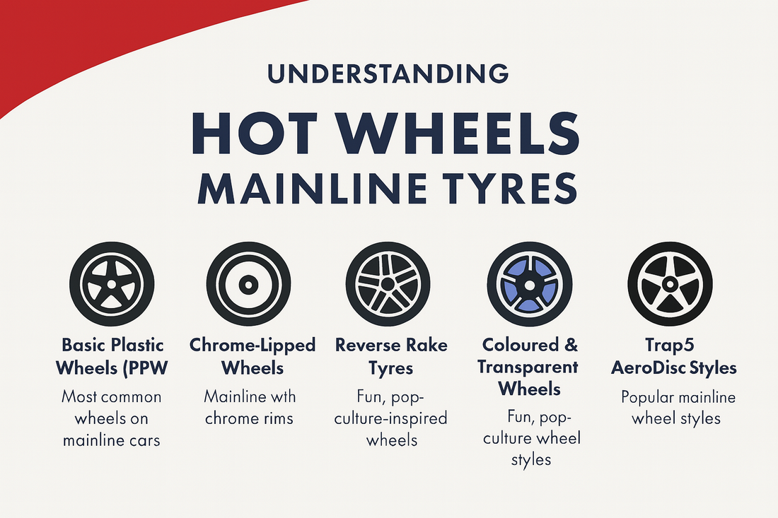 Understanding the Tyres of Hot Wheels Mainline: A Collector’s Guide