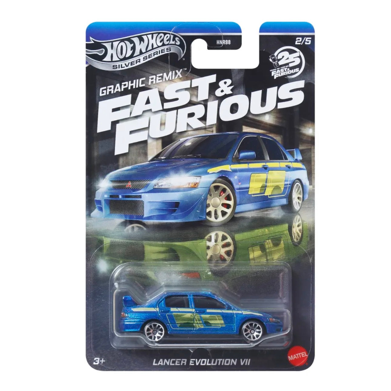Hot Wheels Premium - Fast & Furious Graphic Remix (2025) - Mitsubishi Lancer Evolution VII