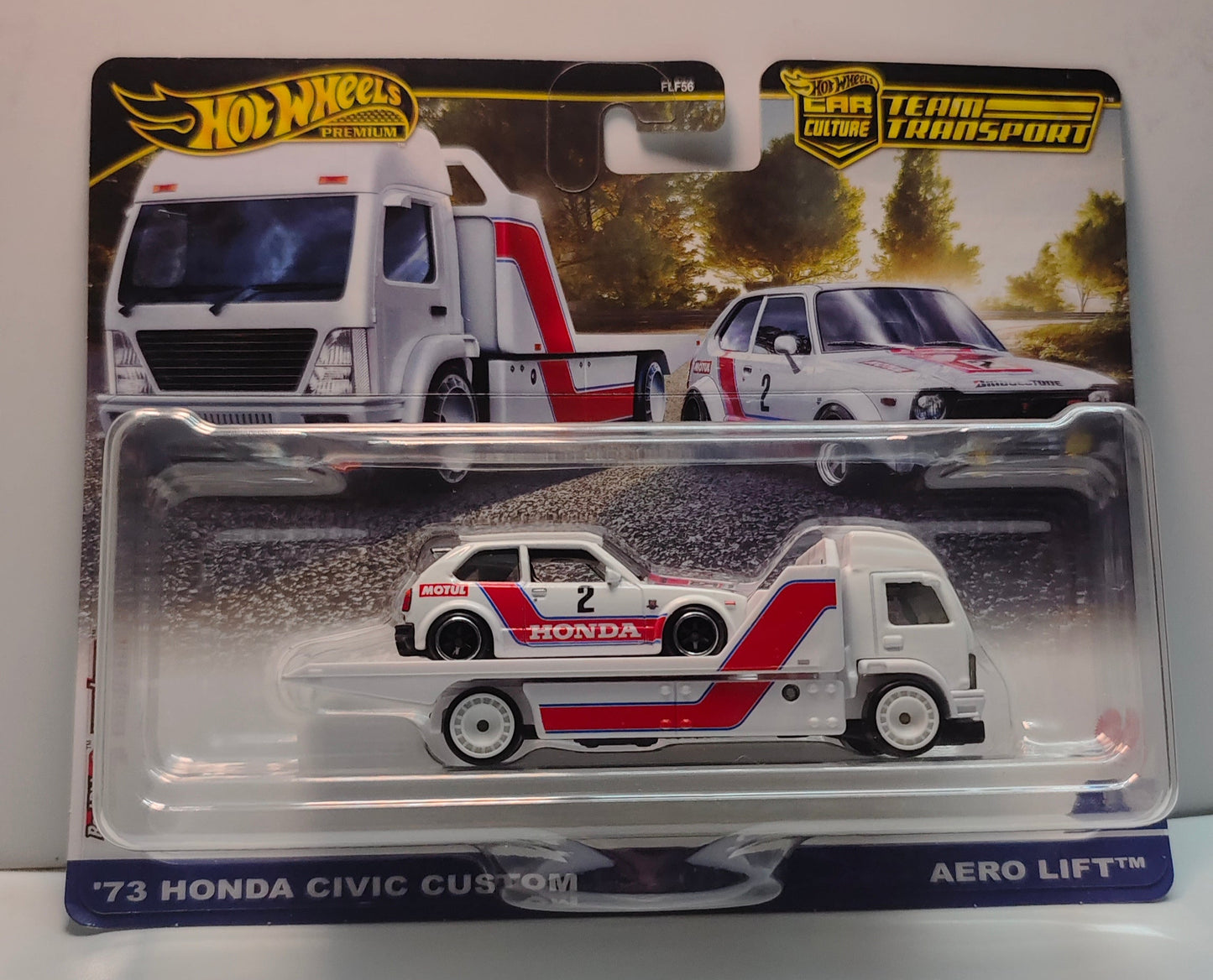 Hot Wheels Team Transport Front View