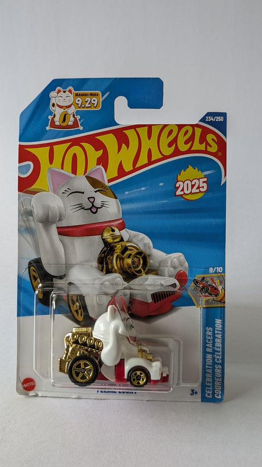 Hot Wheels Feline Lucky + Cone Shaker