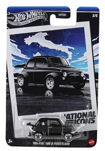 Hot Wheels National Icons – 60s Fiat 500D Modificado