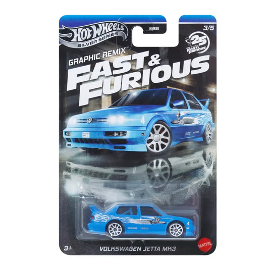 Hot Wheels Premium - Fast & Furious Graphic Remix (2025) - Volkswagon Jetta MK3