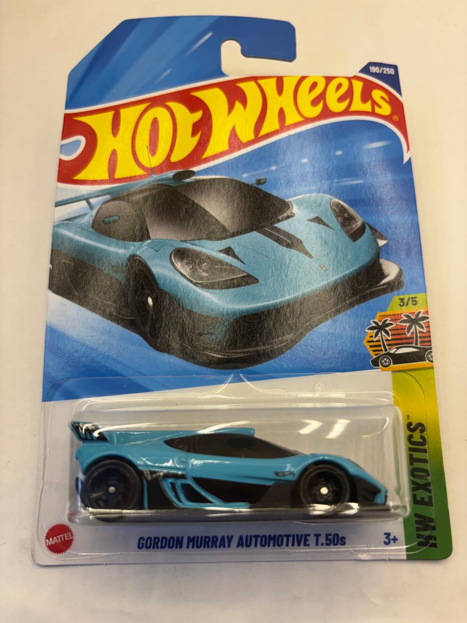 HotWheels 2024 HW Exotics – Gordon Murray Automotive T.50s (Mainline).
