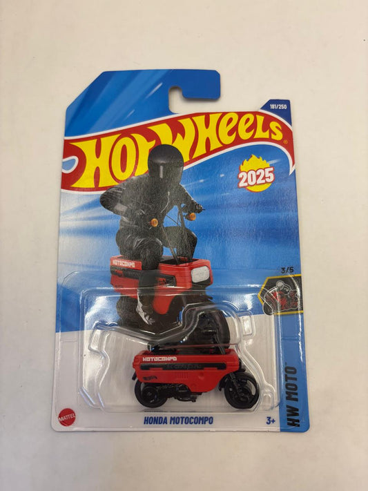 HotWheels 2025 HW Moto – Honda MotoCompo (Mainline).