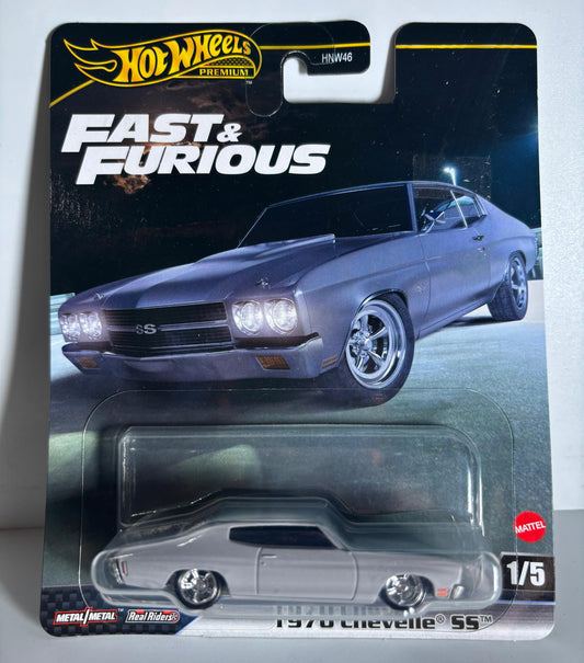 Hot Wheels - 1970 Chevelle ss Fast & Furious Front View 
