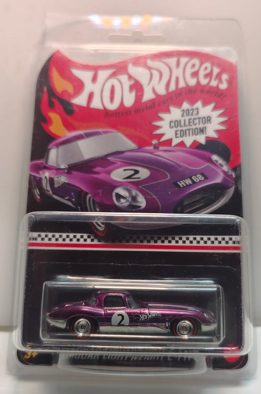Hot Wheels die-cast car in packaging on a white background