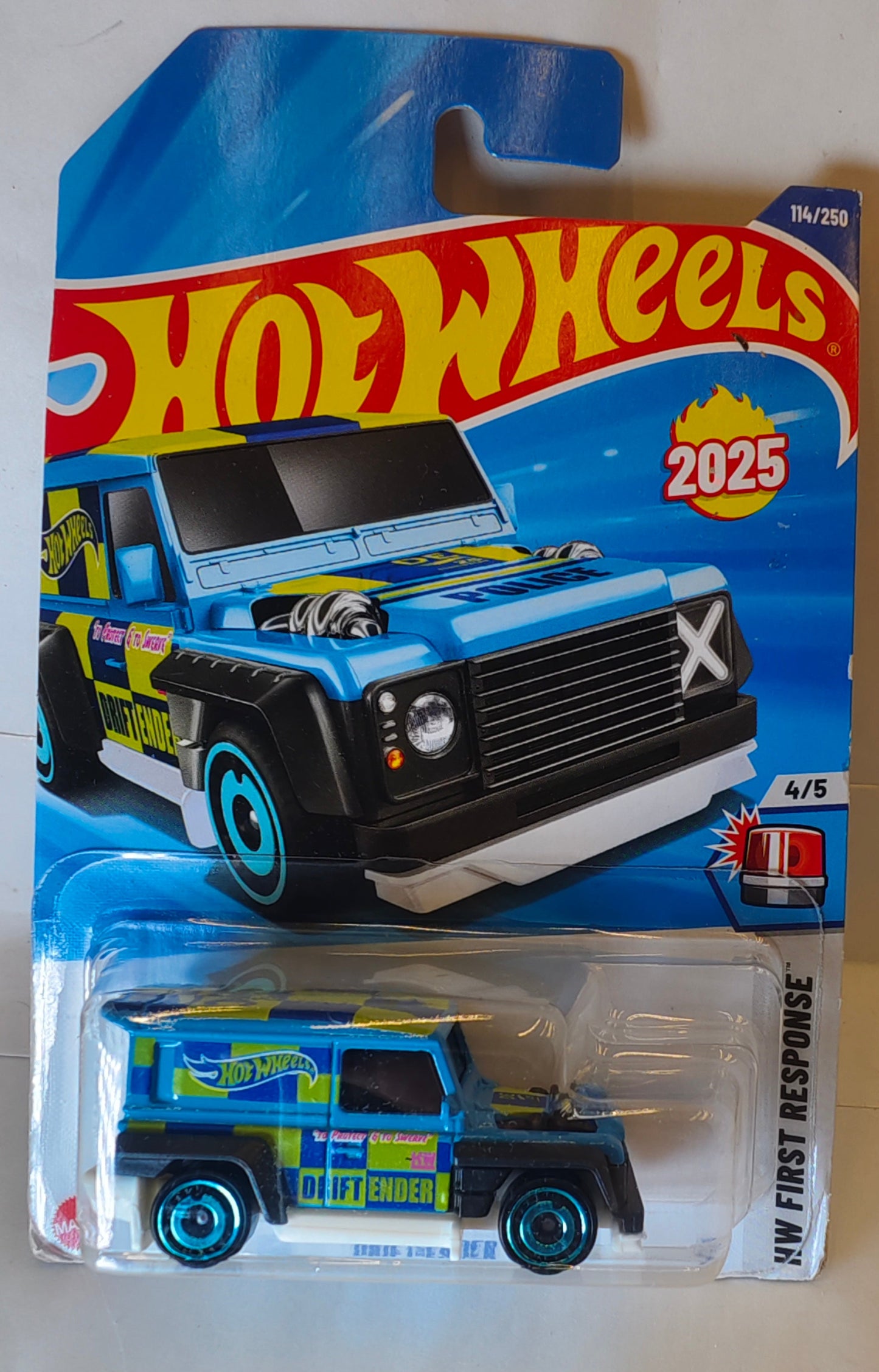 Hot Wheels Drift-Ender Front Page
