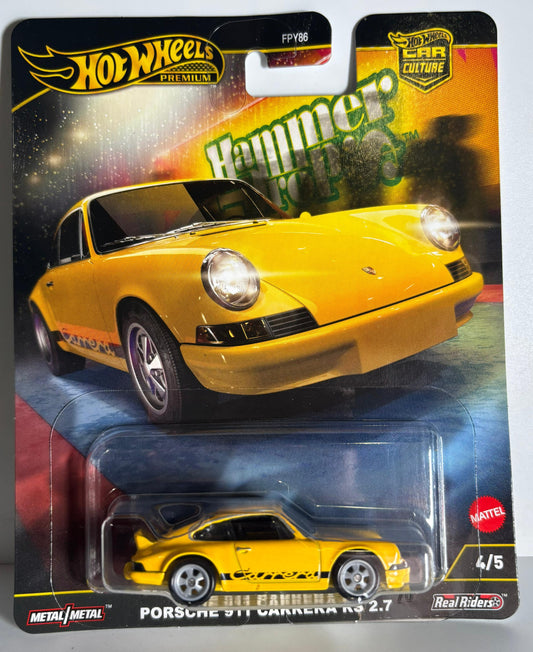 Hot Wheels Porsche 911 Carrerra RS 2.7 Front Views