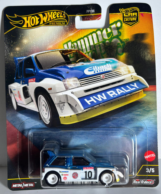 Hot Wheels Premium – MG Metro 6R4 (Car Culture Series | Diecast Collectible) front View