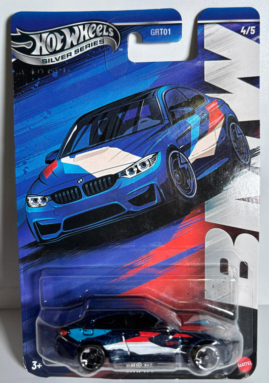 Hot Wheels Silver Series - BMW M4 front View