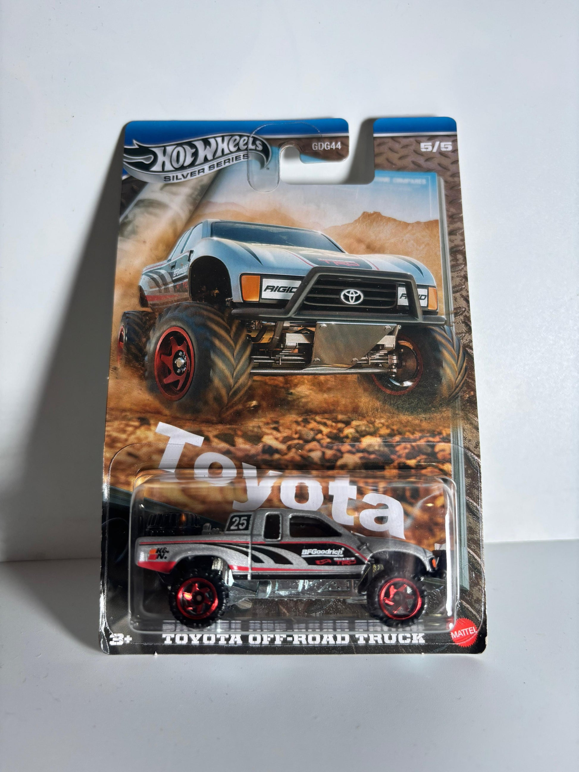 Hot_Wheels_Silver_Series_Toyota_Off-Road_Truck package front view