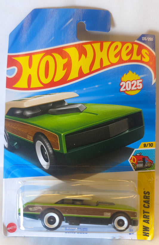 Hot Wheels Long Bloc HW ART CARS in packaging on a white background Front Pack