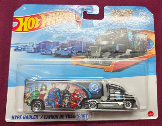 Hot Wheels toy car on a red background