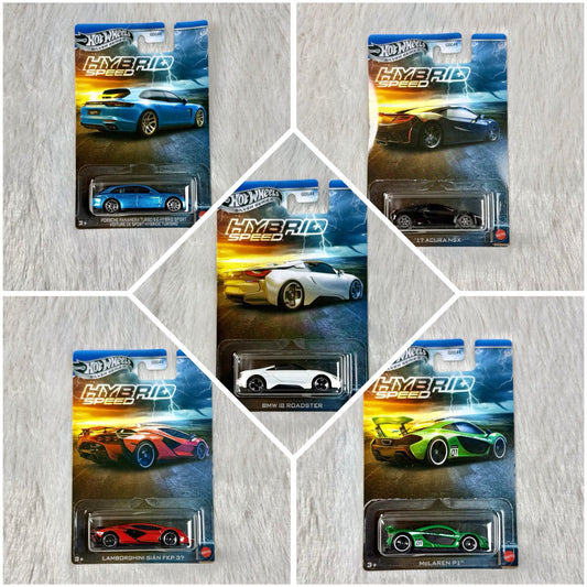Hot Wheels Hybrid Speed - Full Set