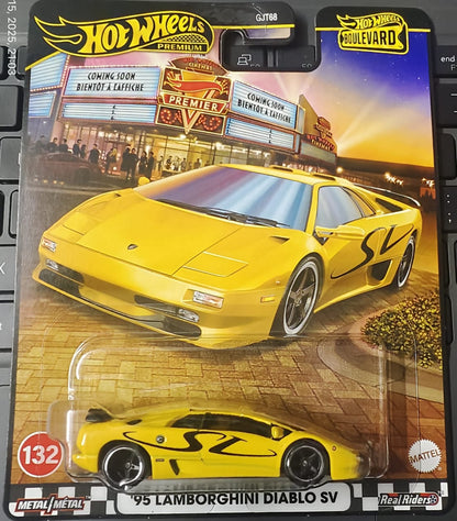 Hot Wheels Premium – ’95 Lamborghini Diablo SV