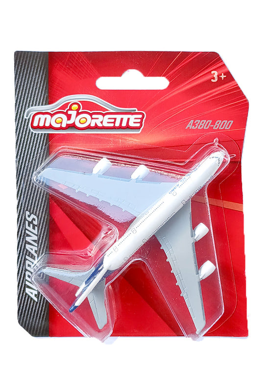 Majorette Airplanes Airbus A380-800 | 2 Storey | 4 Engine Configuration