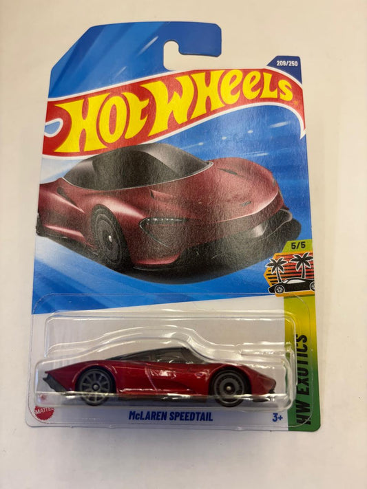HotWheels 2019 HW Exotics – McLaren SpeedTail (Mainline).