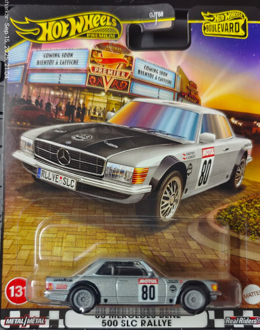 Hot Wheels Premium – '80 Mercedes-Benz 500 SLC Rallye